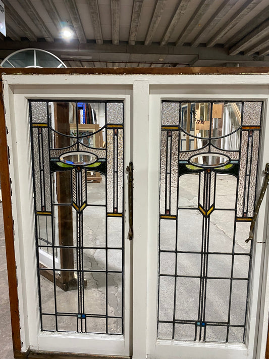 Set of 4 Casement Windows - Original Vintage Salvage Window