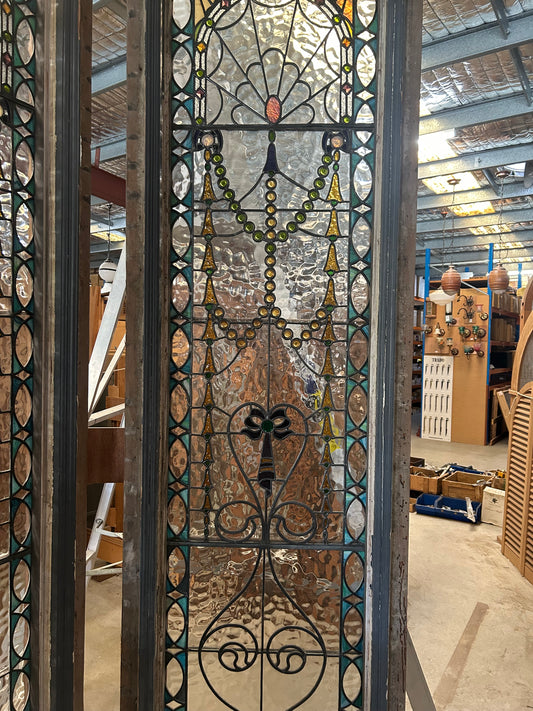 Large Leadlight Feature Windows (Side Windows)