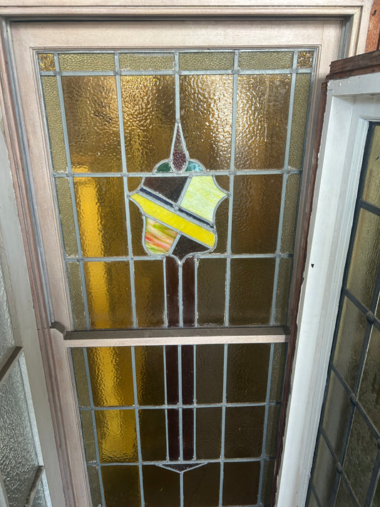 Single Hung Leadlight Window