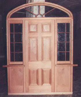 Joinery 2A - Custom timber door handcrafted by Sydney joinery specialists