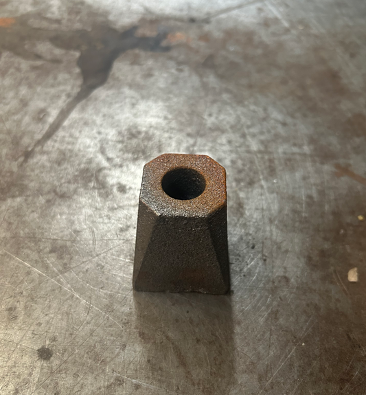 Cast Iron Gate Pivot - Original Vintage Salvage Tile