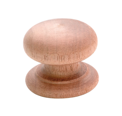 Timber Cupboard Knob - Cedar Finish