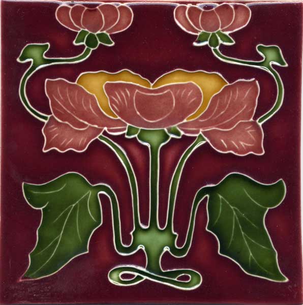 Burgundy Flowers, Burgundy Background