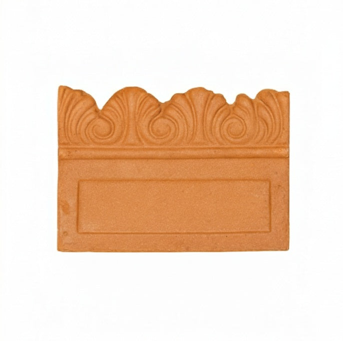 Terracotta Garden Edge Tiles - Poynton - Original Vintage Salvage Terracotta Tile Edging
