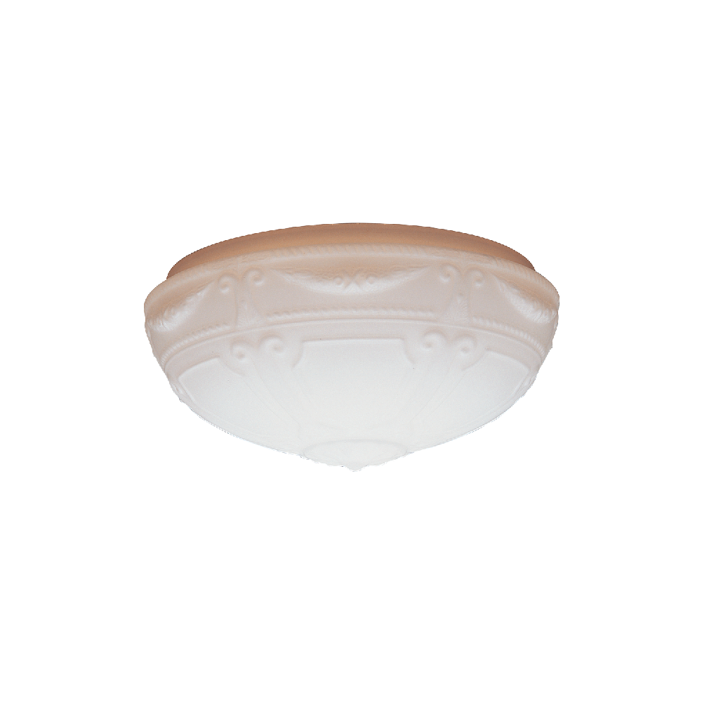 Round Opal Matt Glass Bowl - 300mm