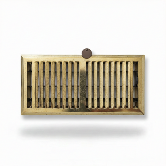 Louvre Brass Plate Vent - New in Sydney