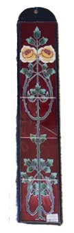 Tubeline Hearth Tiles - Set of 5