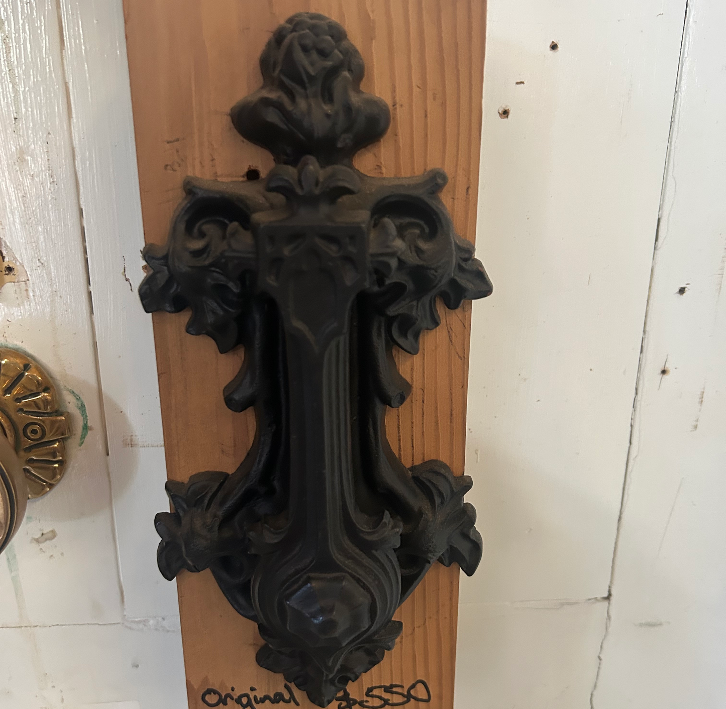 Victorian Cast Iron Door Knocker