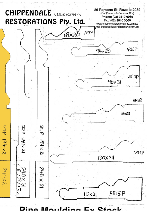 Pine Skirting 3P