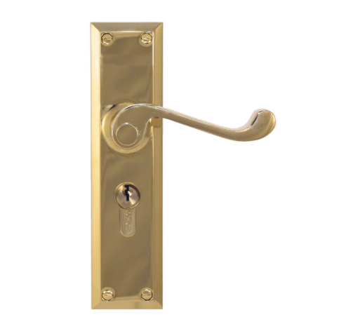 Lever Lock (CC 47.6mm) - PVD - 200mm x 50mm