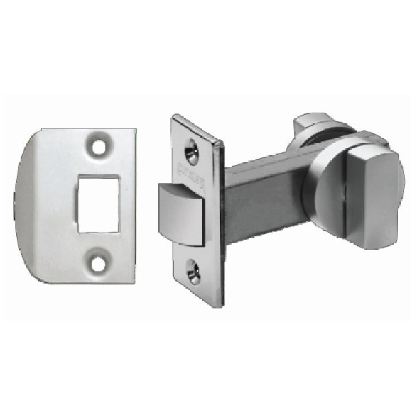 Turnsnibs & Latch - Disabled & Child Safety Latch - Polished Brass - 60mm