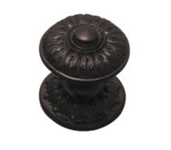 Centre Door Knob Round - 80mm