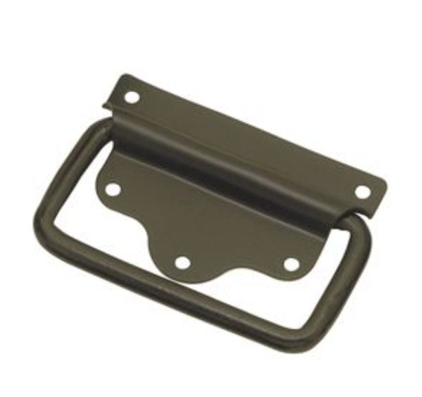 Trunk Handle Iron Black - 125mm x 60mm