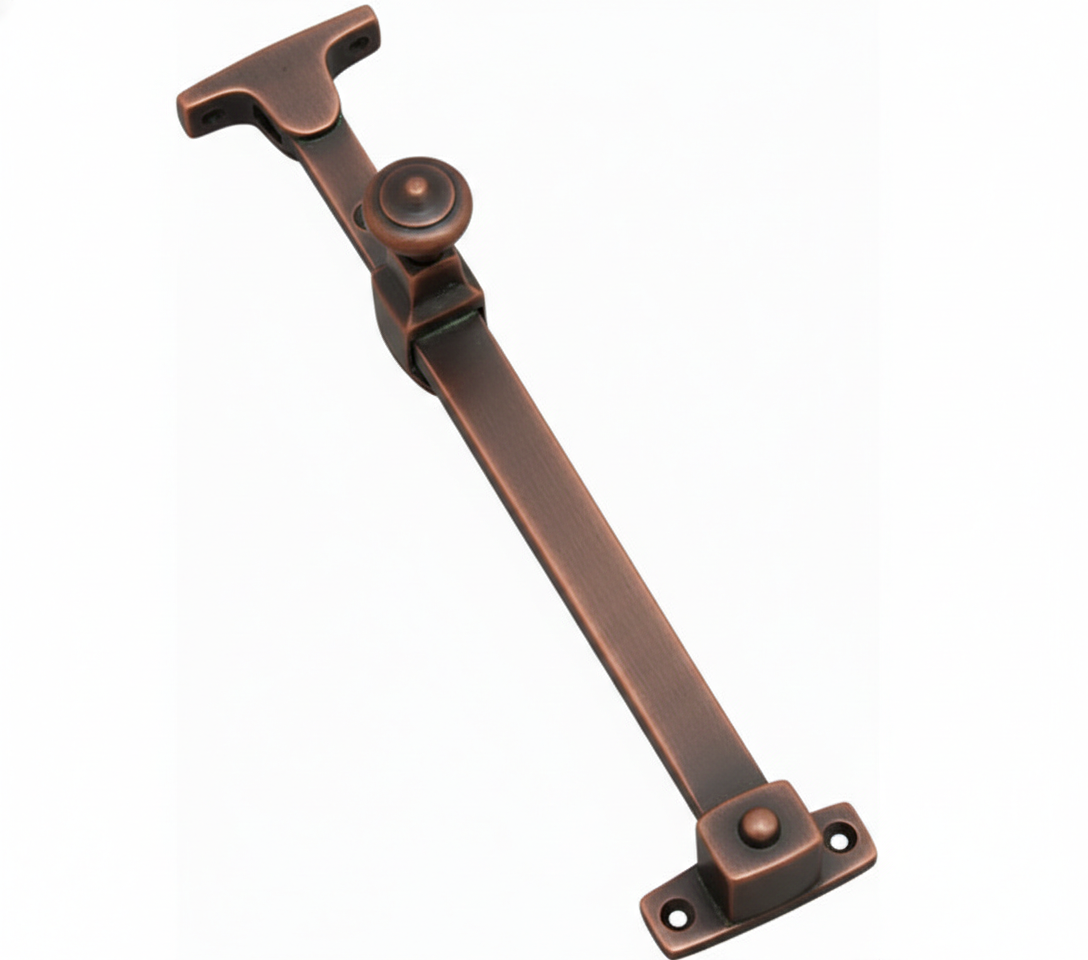 Casement Stay Telescopic Extendible Locking Pin - Antique Bronze - 300mm