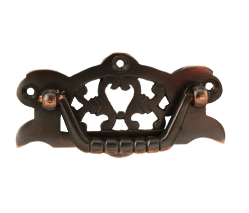 Cabinet Fitting - Antique Bronze - 45mm x 90mm