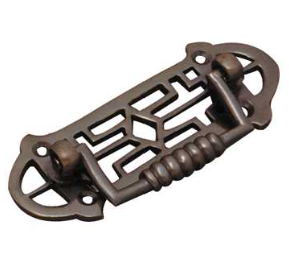 Cabinet Fitting - Antique Bronze - 33mm x 83mm