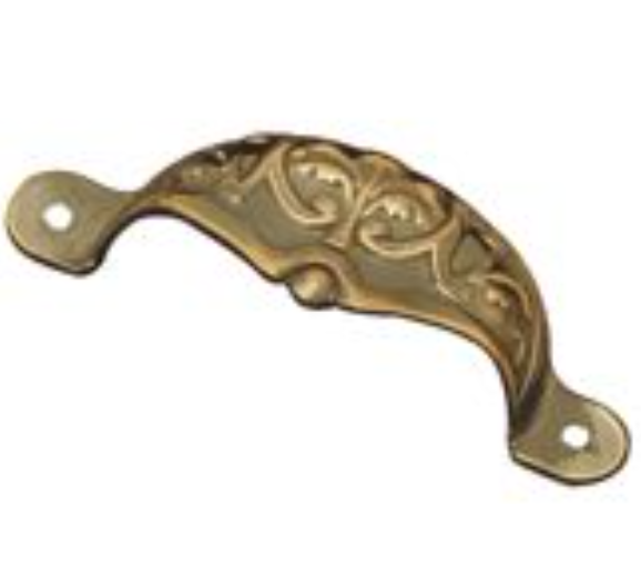 Drawer Pull - Antique Bronze - 95mm