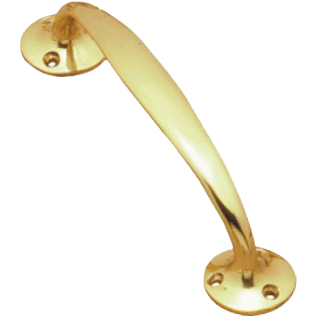 Pull Handle - Polished Brass - 150mm
