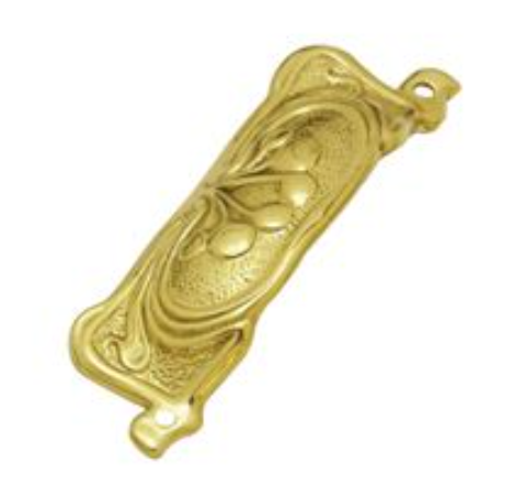 Drawer Pull - Polished Brass - 95mm