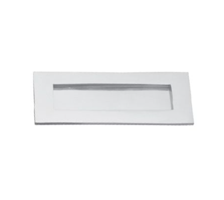 Letter Plate Chrome Plated - 75mm x 205mm