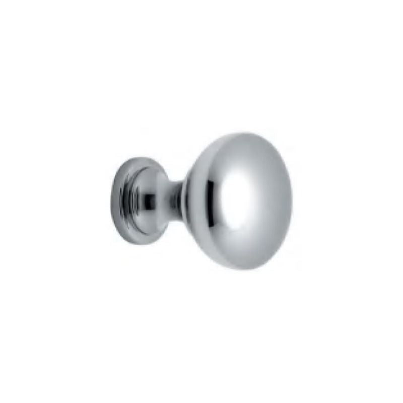Cupboard Knob Pull - Chrome Plated - 25mm