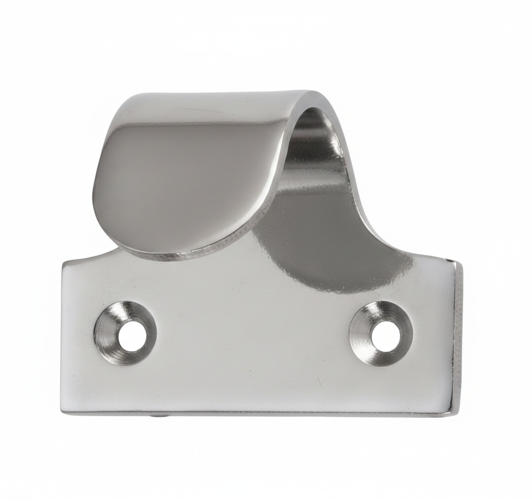 Sash Lift Ribbed - Satin Chrome - 30mm