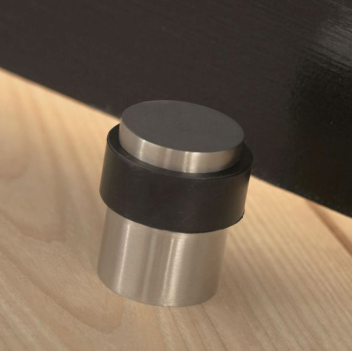 Door Stop, Round, Bolt Fix