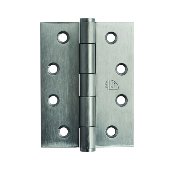 Fixed Pin Hinge - Stainless Satin Steel - 100mm x 75mm
