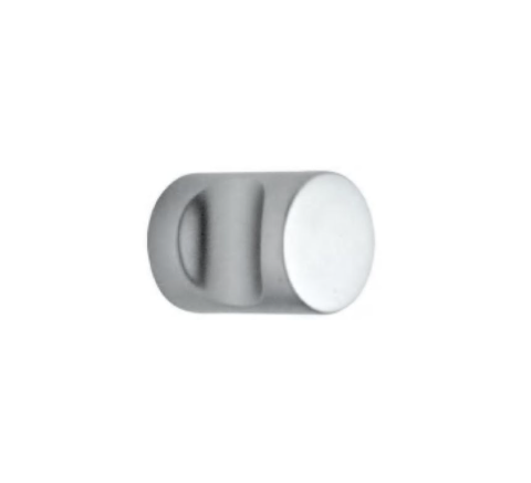 Cupboard Knob Pull - Satin Chrome - 20mm