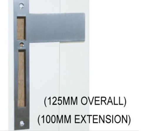 Extended Strike Plate - 125mm
