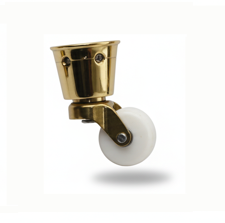 Cup Castor White Ceramic - 32mm