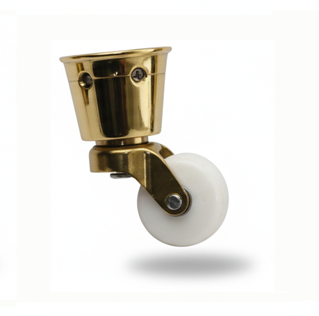 Cup Castor White Ceramic - 38mm