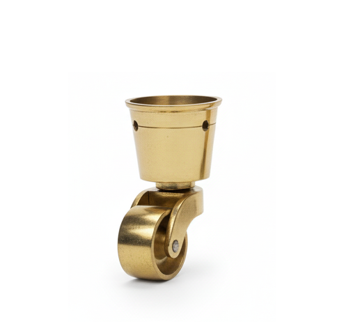 Cup Castor Brass - 44mm