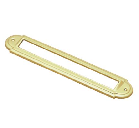 Letter Slot - Polished Brass - 45mm x 230mm