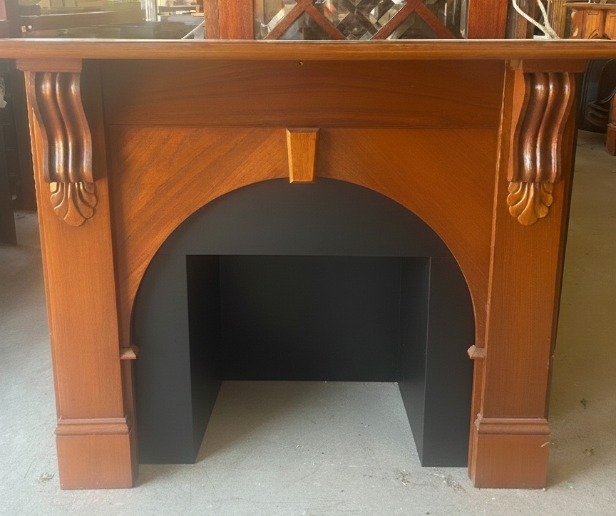 Timber Fireplace Mantle