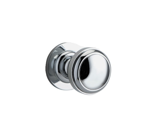 Paddington Knob - Round Rose - Chrome Plated
