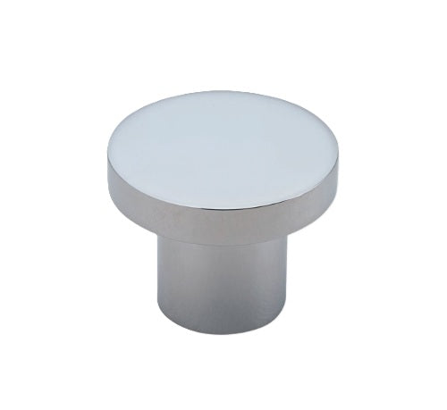 Osaka Cupboard Knob P30xD38mm - Chrome Plated