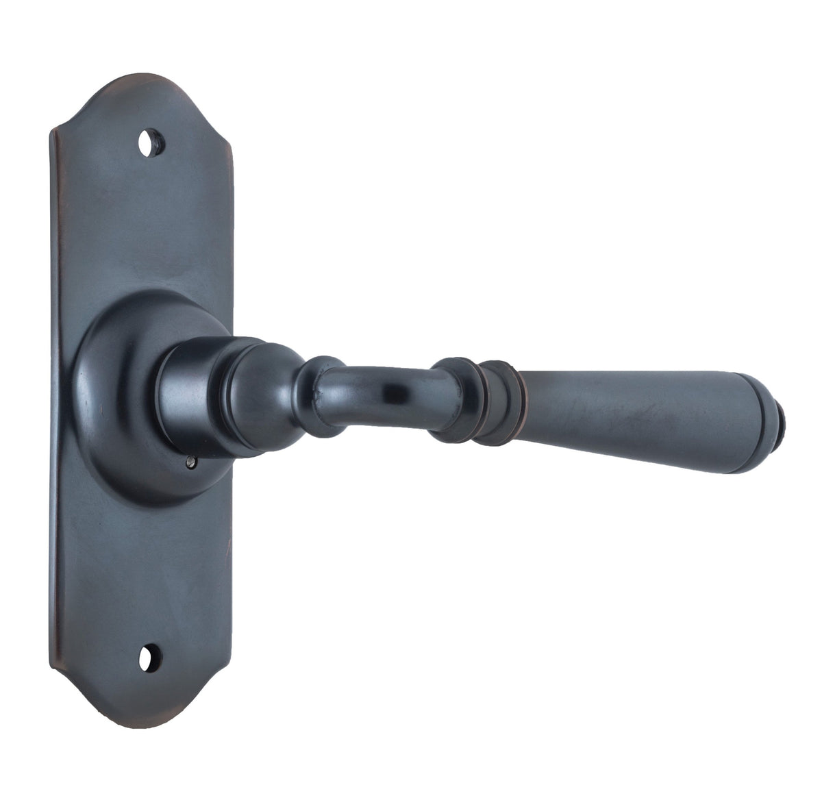 Reims Lever – Short Backplate - Antique Copper