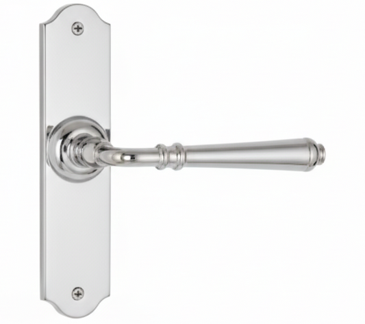 New Reims Lever - Long Backplate - Chrome Plated - Brand New Tile