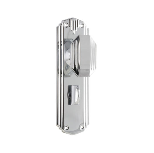 Napier Art Deco Door Knob – Long Backplate