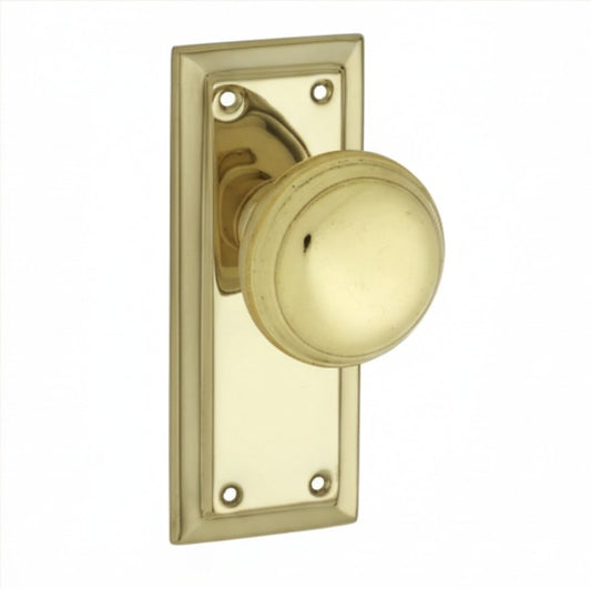 New Richmond Knob - Short Backplate - Chrome Plated - Brand New Tile