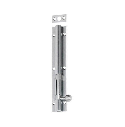 Barrel Bolt – Long Throw L150mm - Satin Chrome