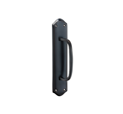 Offset Pull Handle on Backplate - H250xW50xP50mm