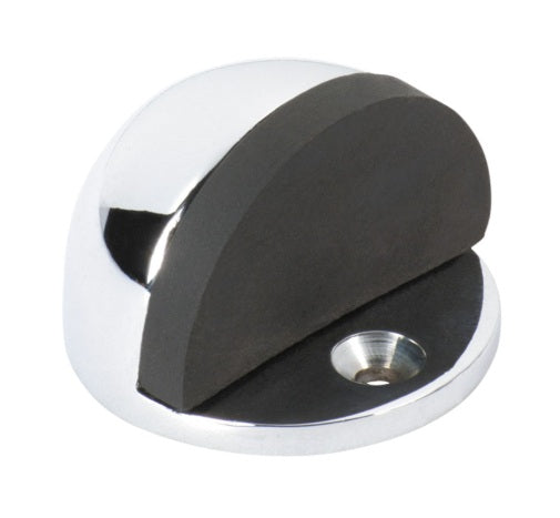 Oval Door Stop - Chrome Plated