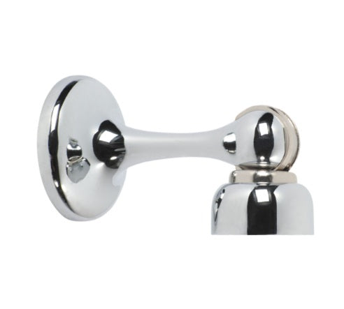 Magnetic Door Stop - 75mm - Chrome Plated