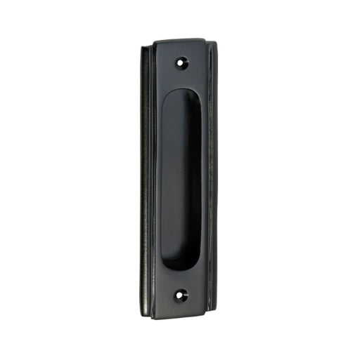 Traditional Flush Pull - 43x150mm - Matt Black