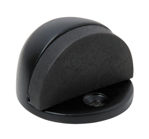 Oval Door Stop - Matt Black