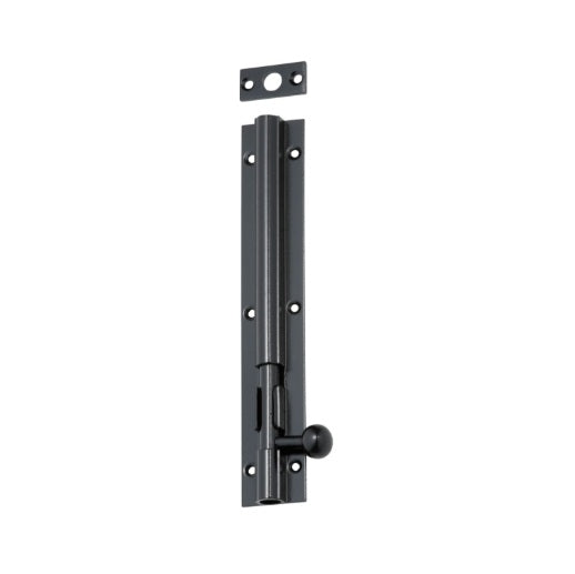 Barrel Bolt – Long Throw L150mm - Matt Black