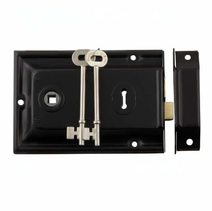 Rim Lock - Matt Black