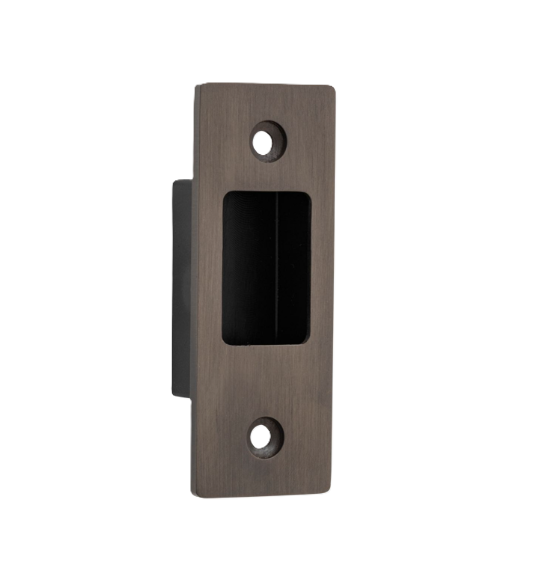 Sliding Door Edge Pull Rectangular - Signature Brass